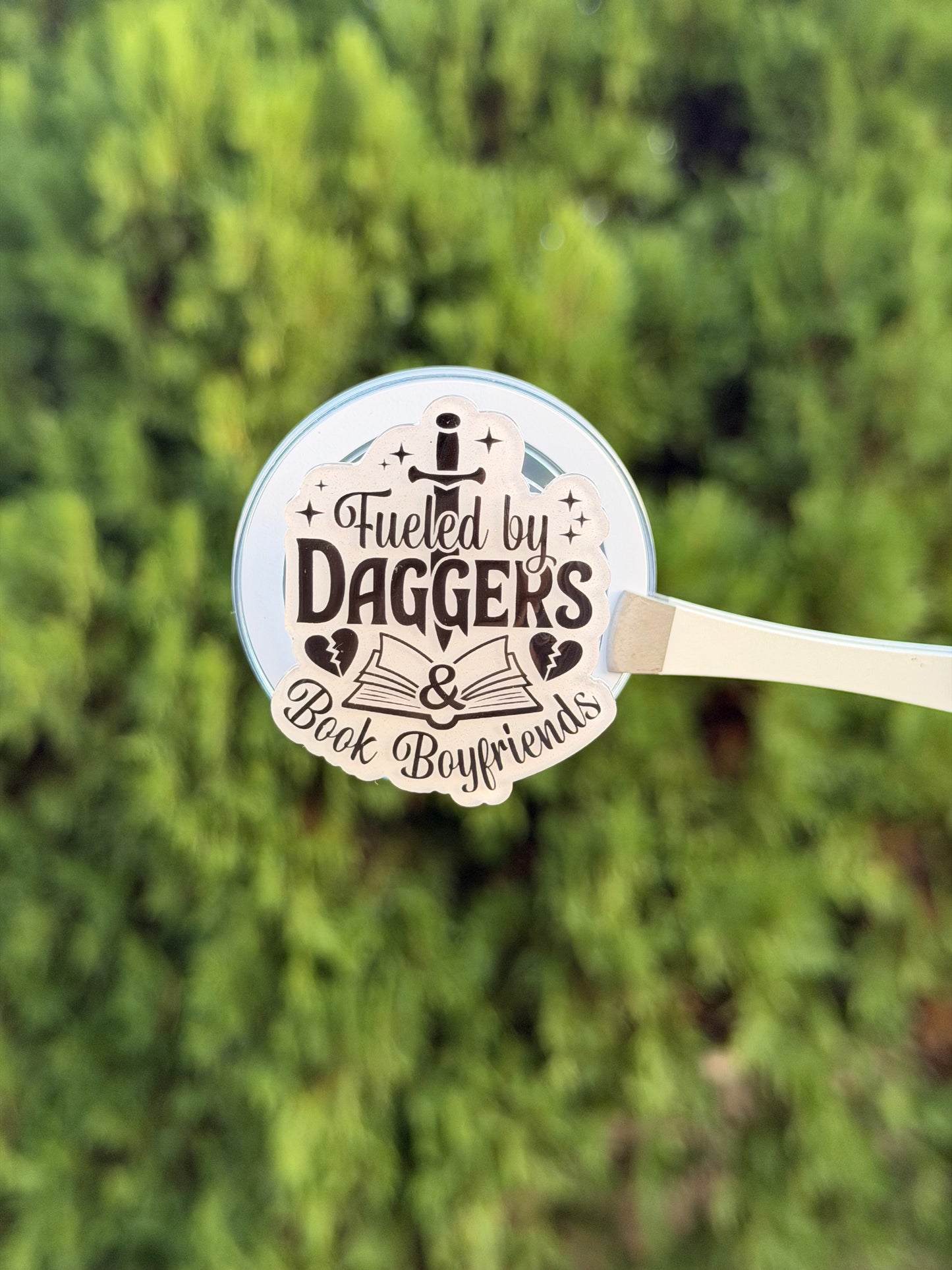 Fueled by Daggers Magnetic/Adhesive E-Reader/Phone Grip