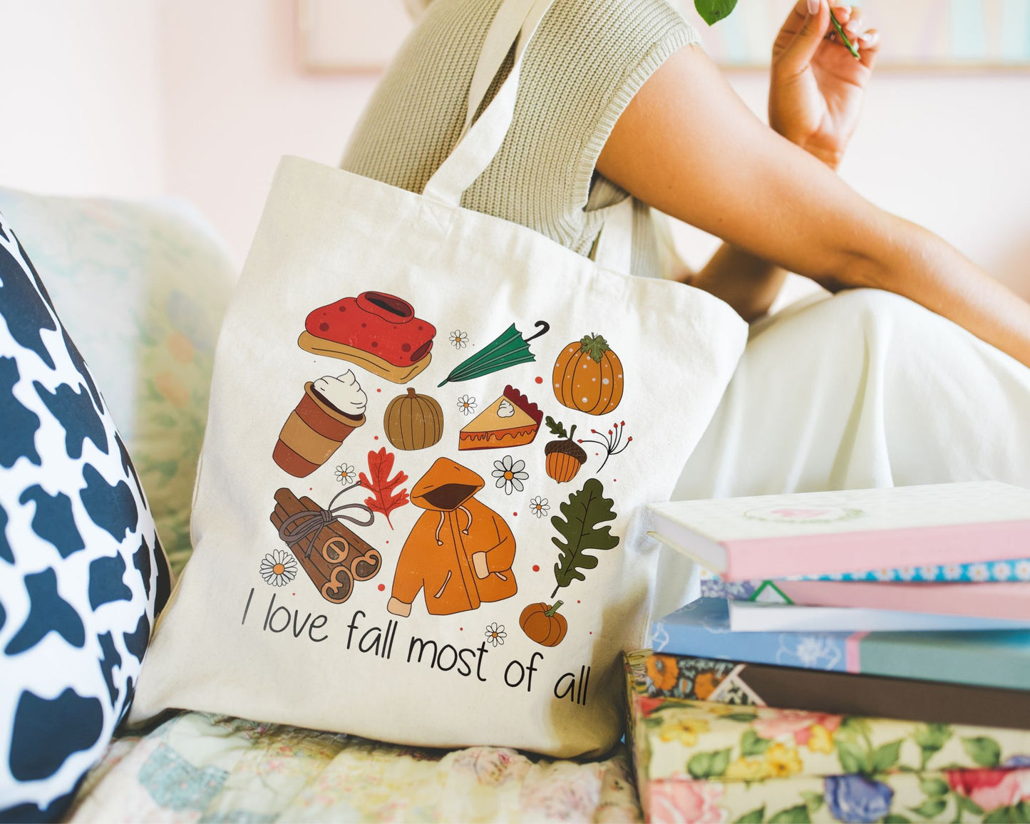 I love fall most of all Tote