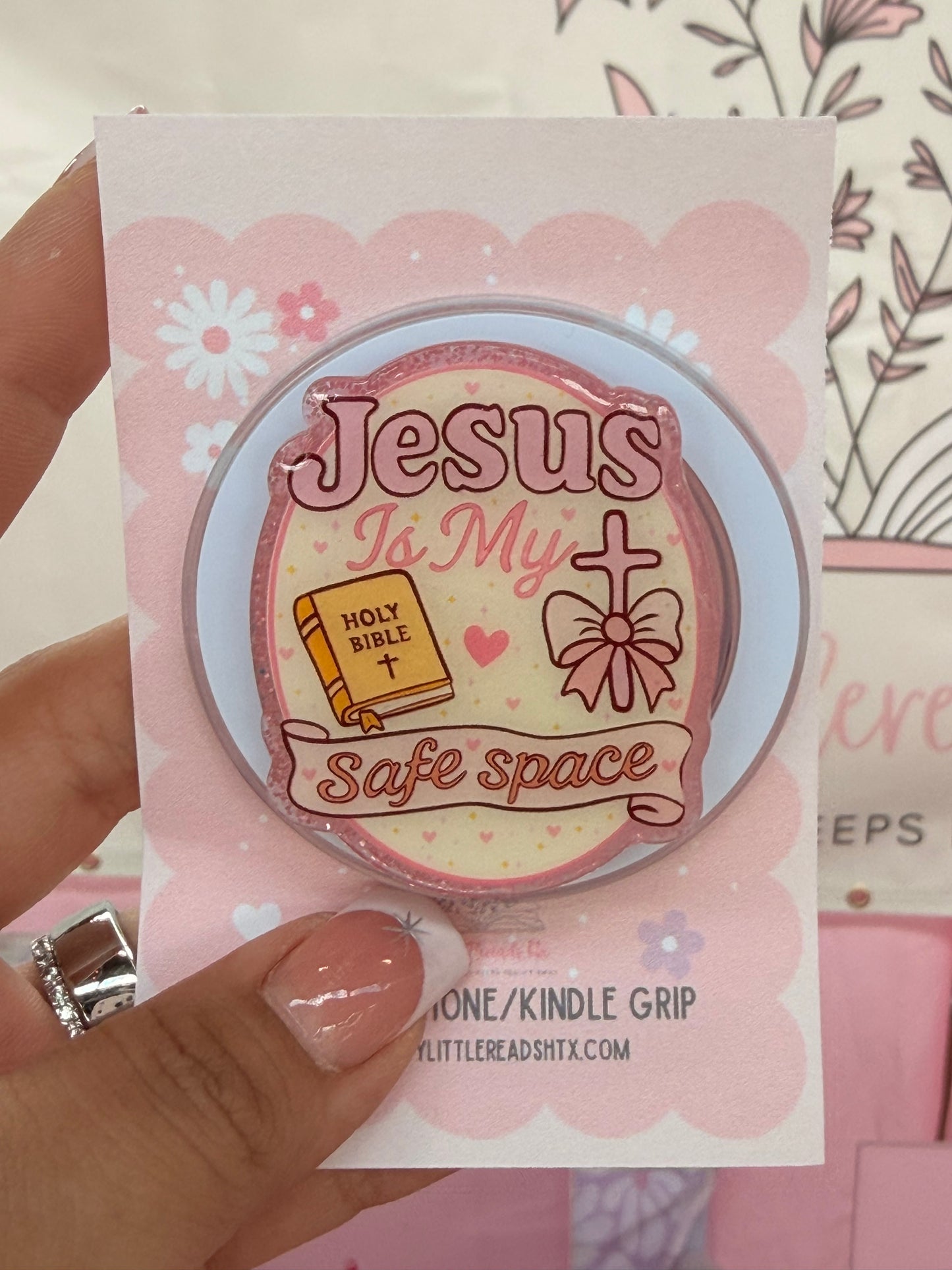 Jesus is my Safe Space Magnetic Grip