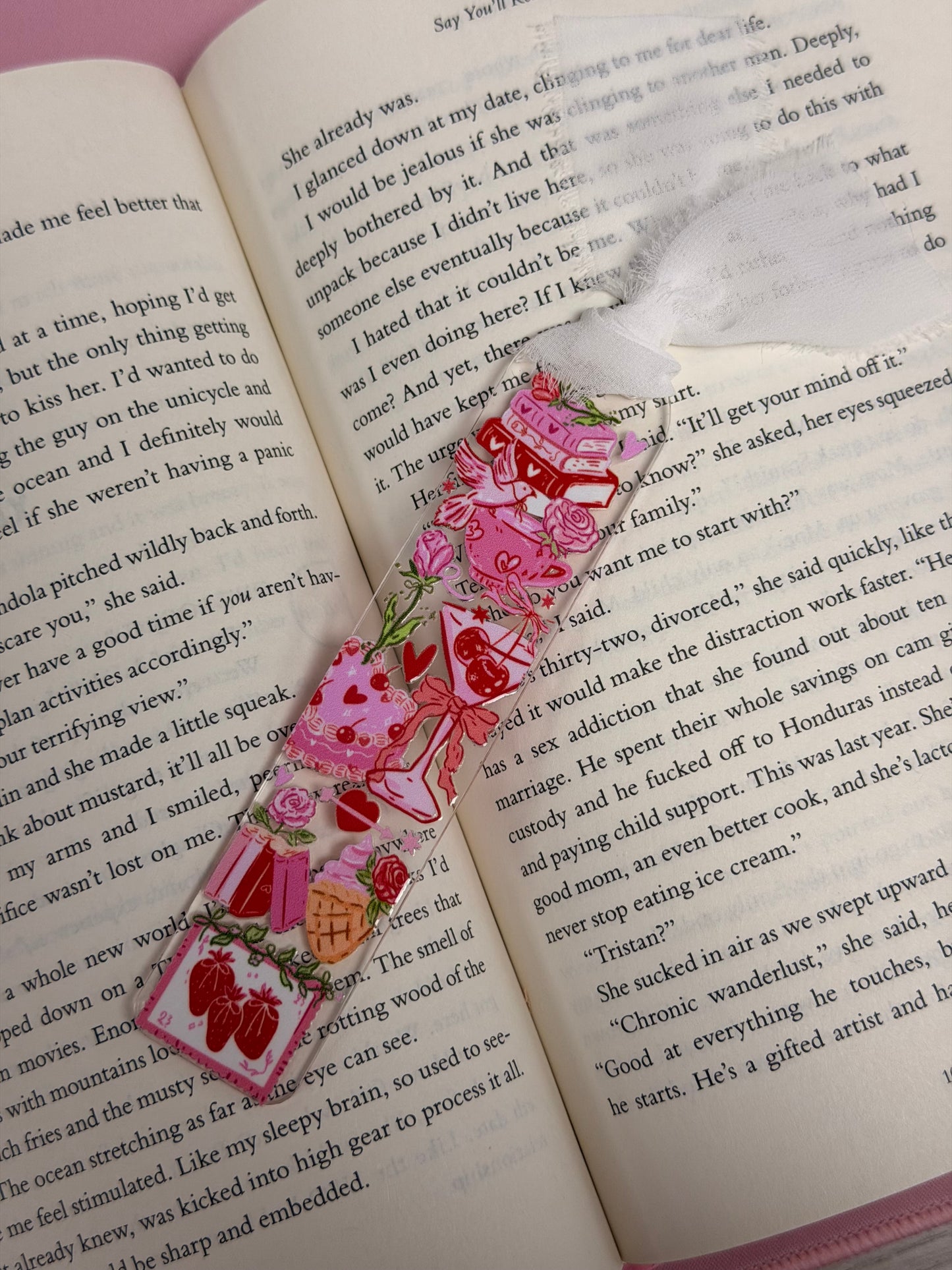 Berry Martini Bookmark