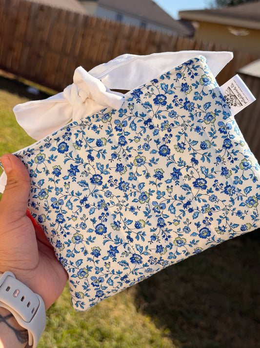 Blue Floral Kindle Sleeve