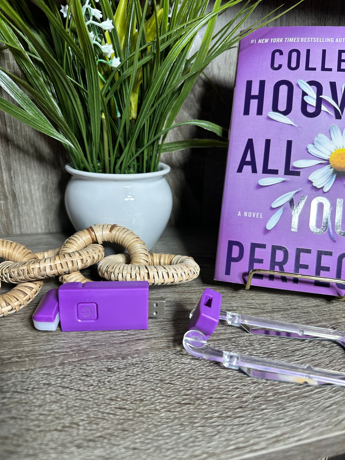 Purple Reading Light