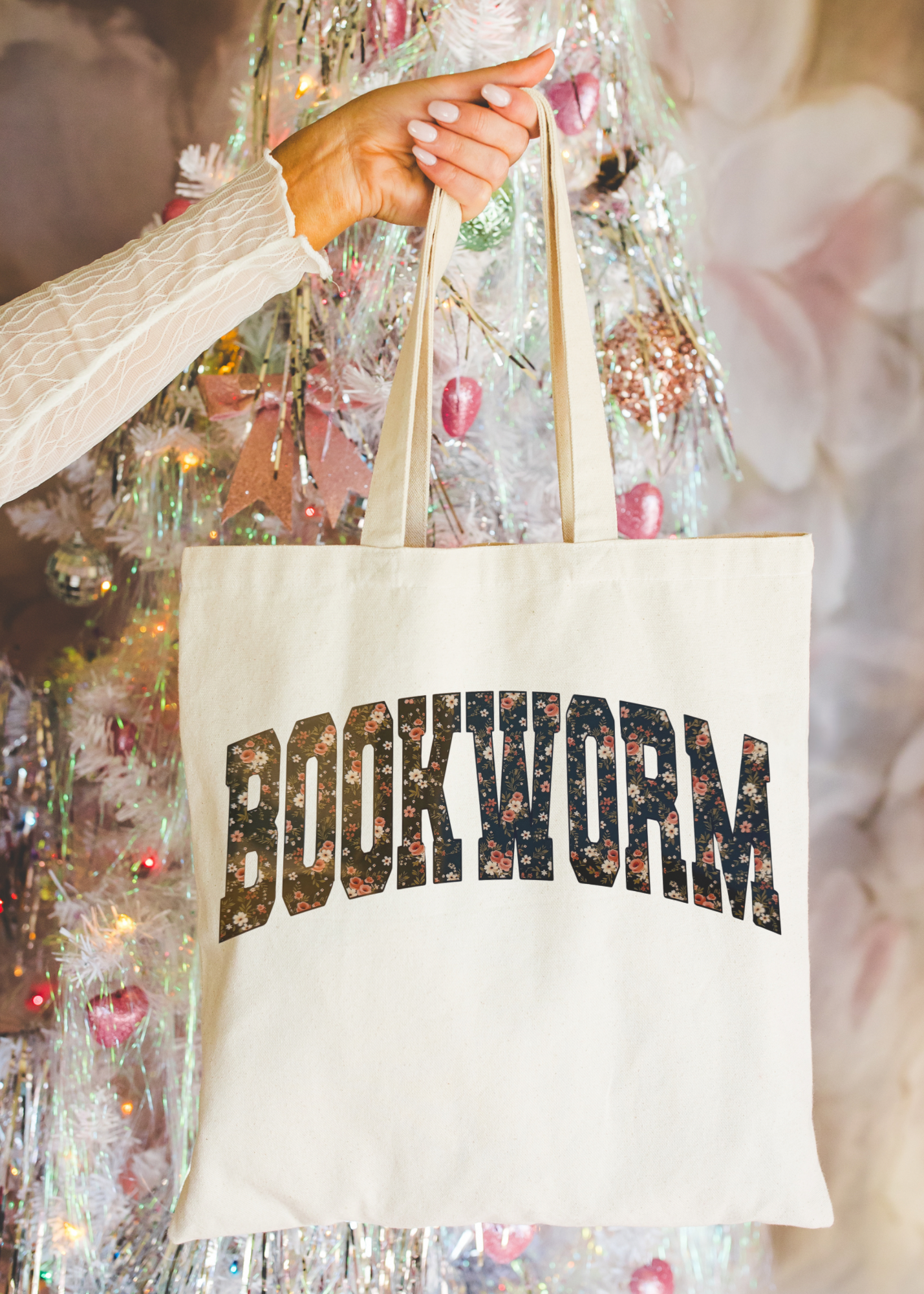 Bookworm Tote Bag