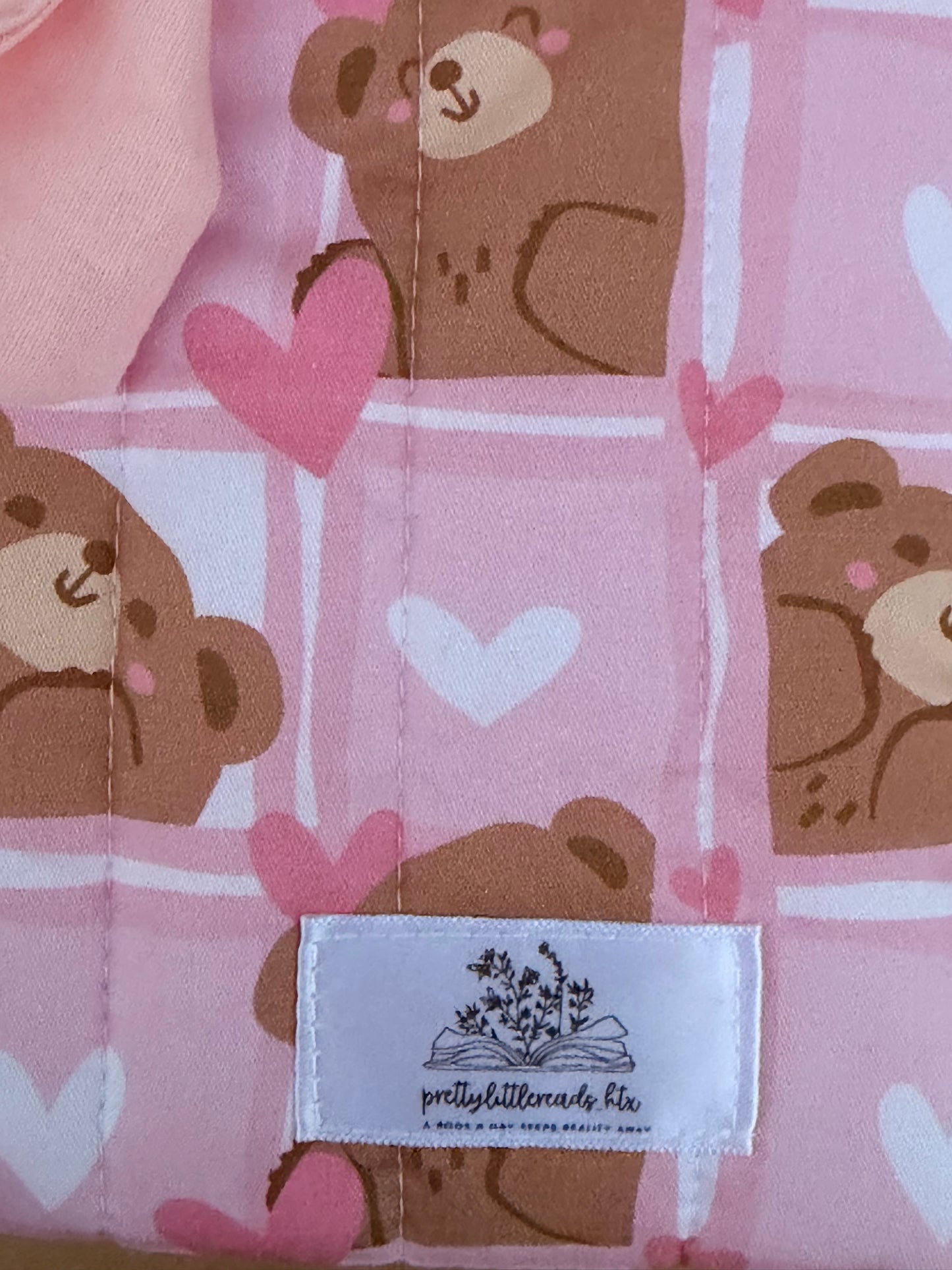 Pink Teddy Kindle Sleeve