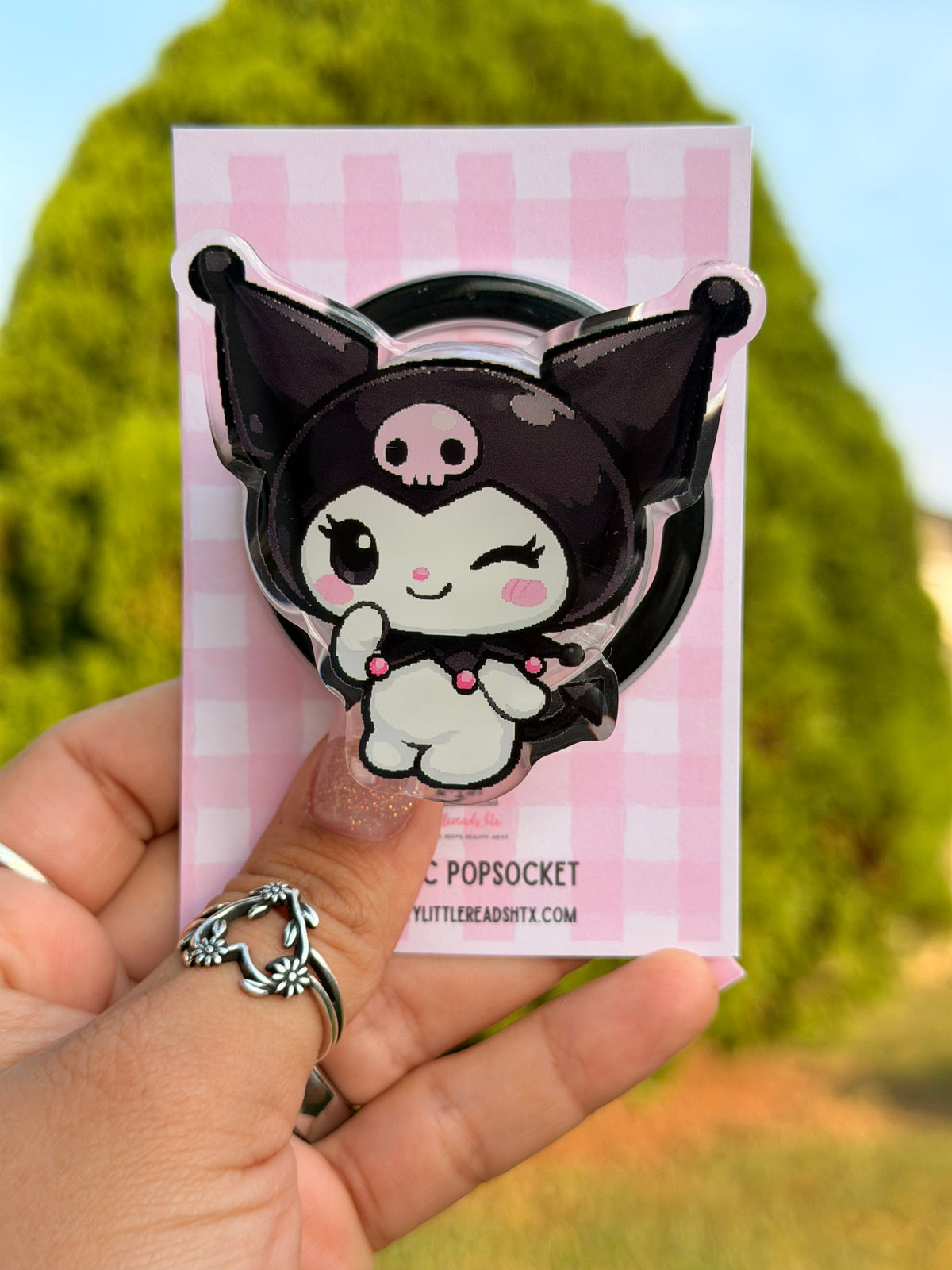 Kuromi Magnetic Popsocket