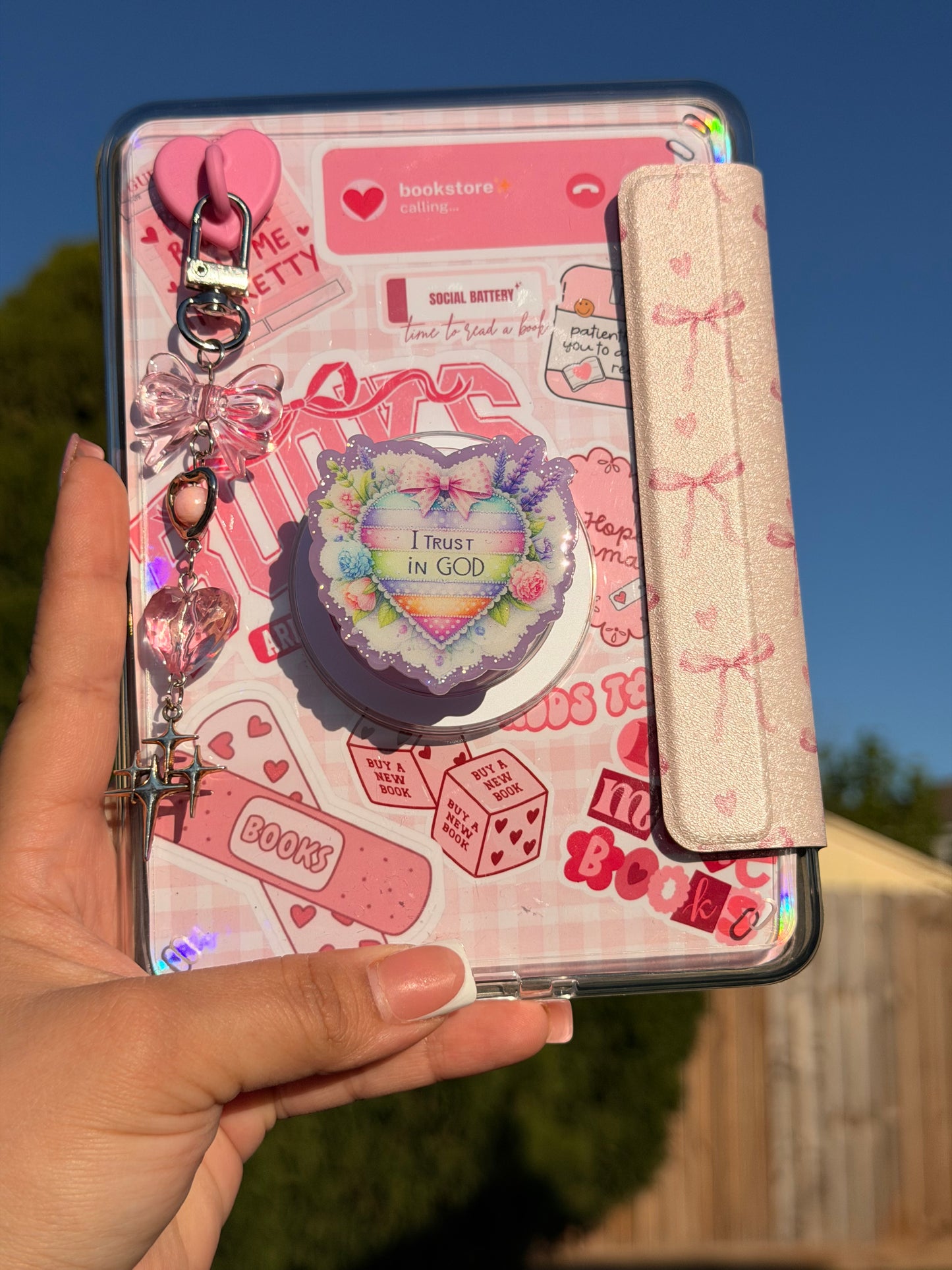 I Trust In God E-Reader/Phone Grip