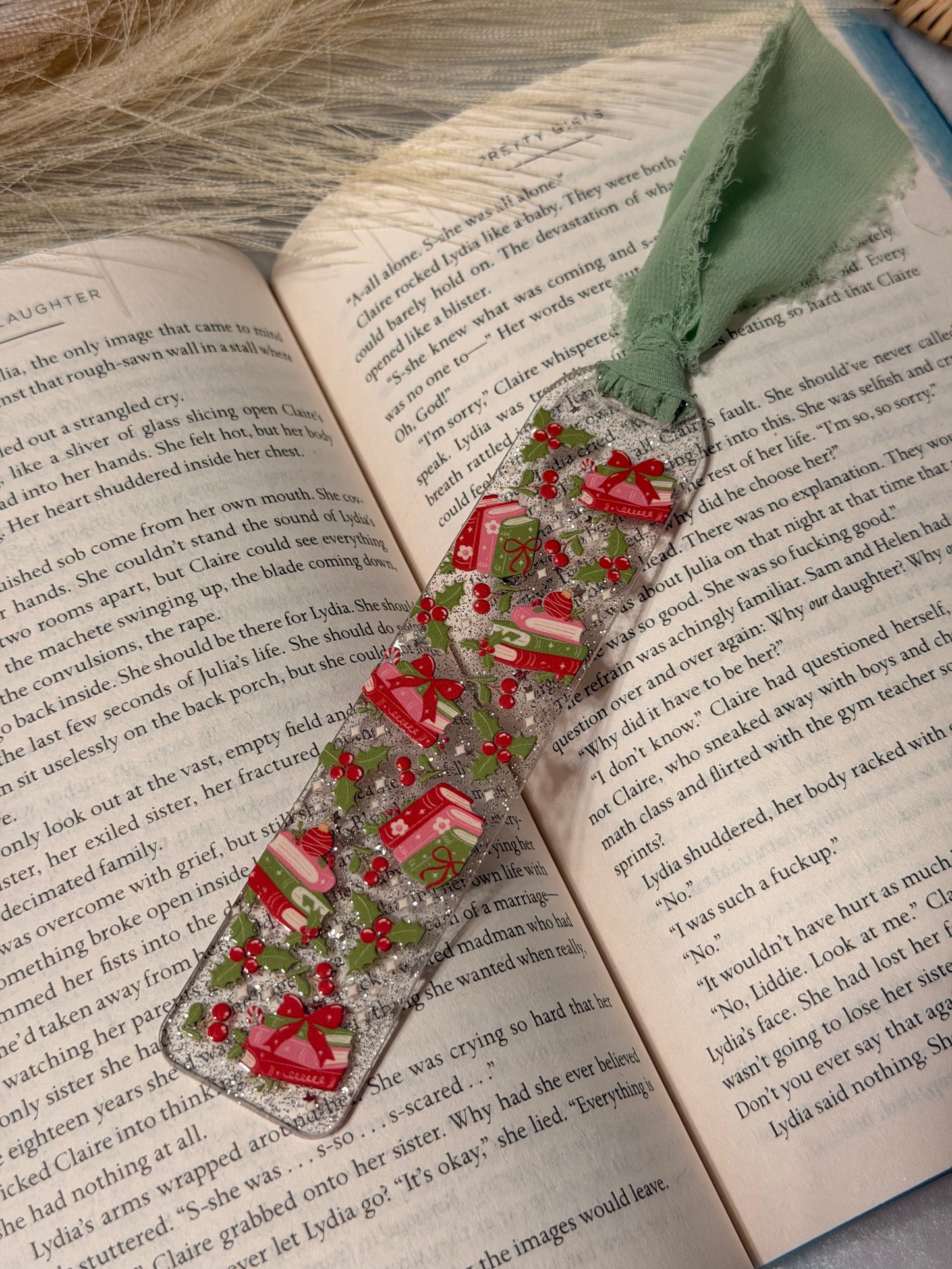 Christmas Reading Bookmark