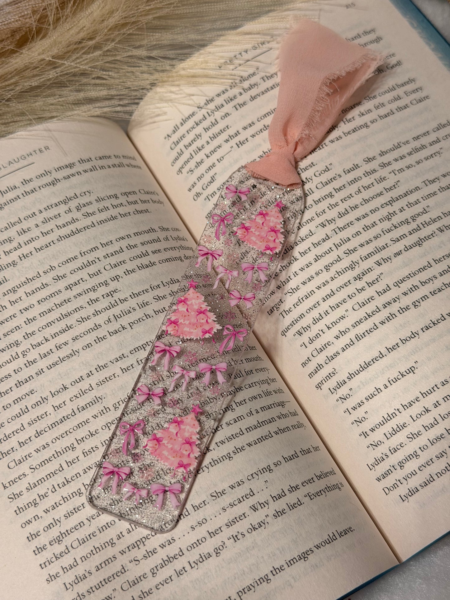 Christmas Coquette Bookmark