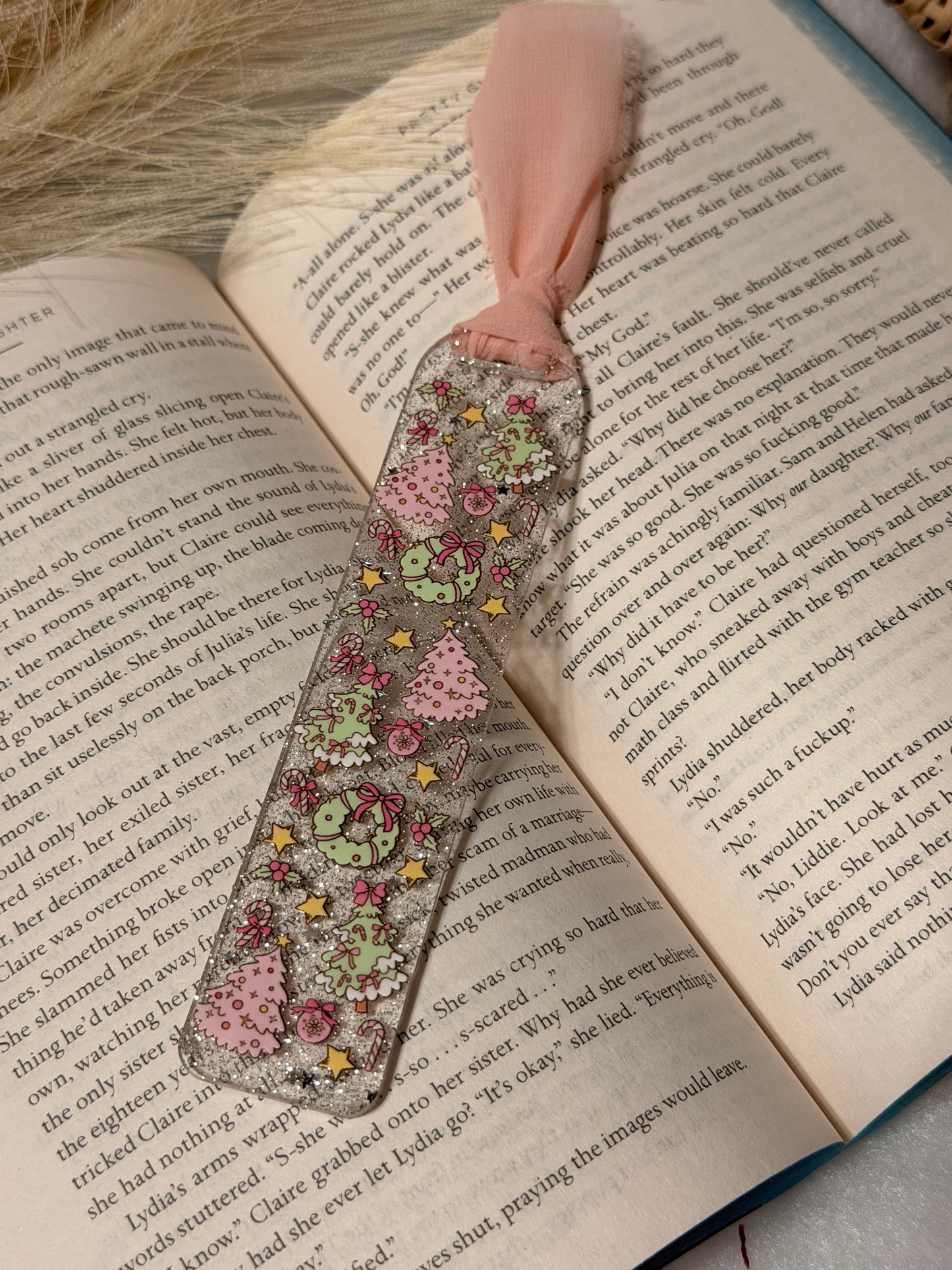 Christmas Greenery Bookmark