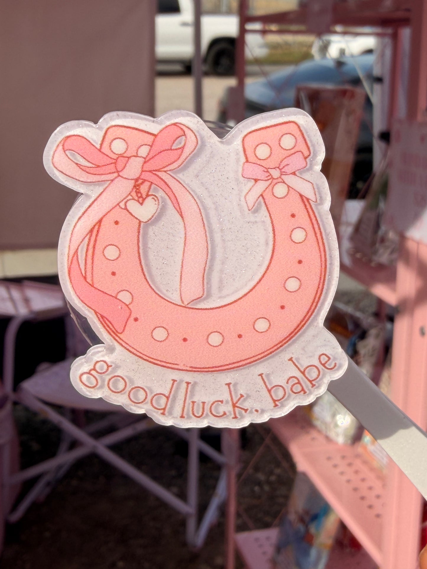 Good Luck Babe E-Reader/Phone Grip