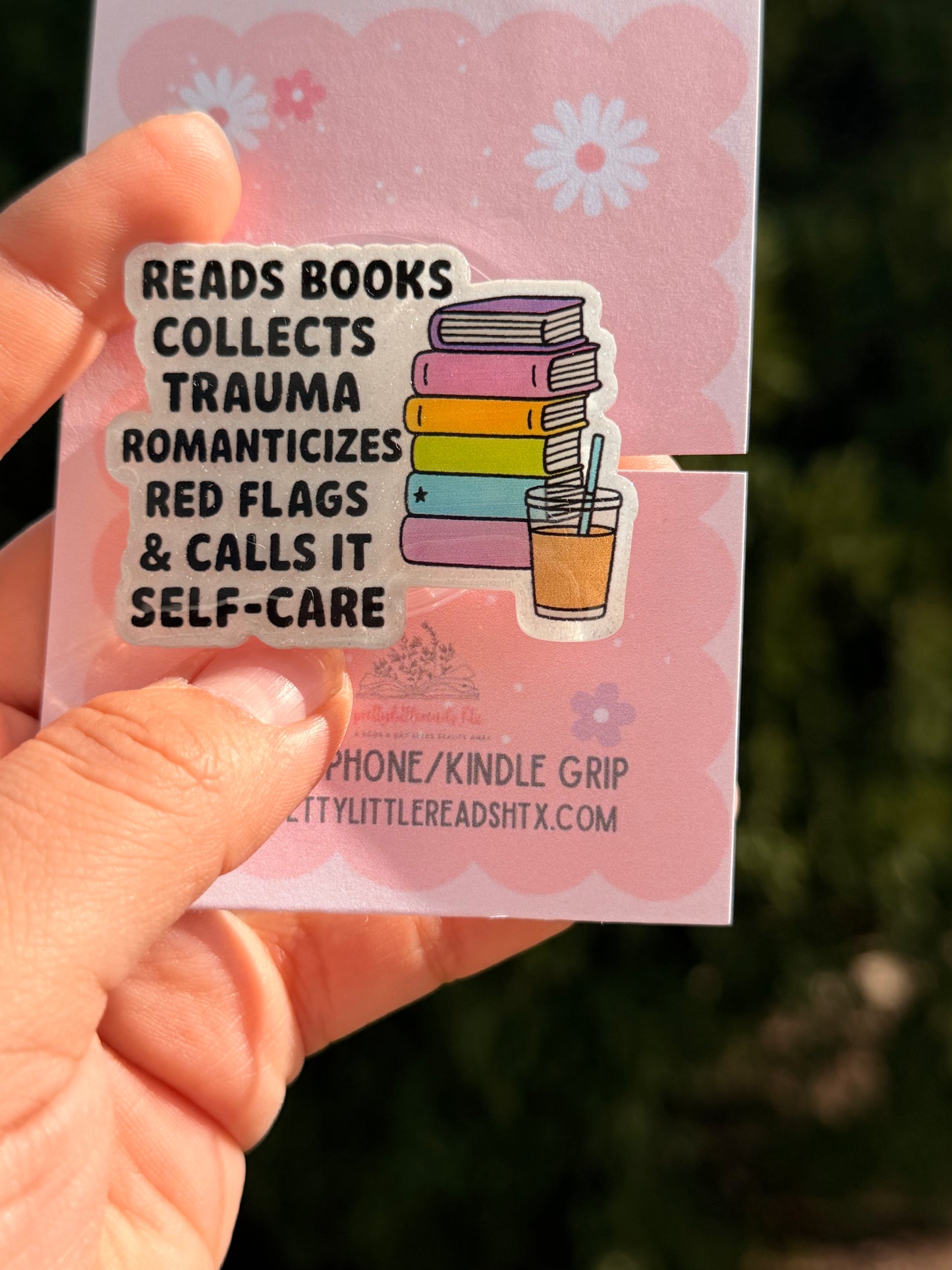 Read Books E-Reader/Phone Grip