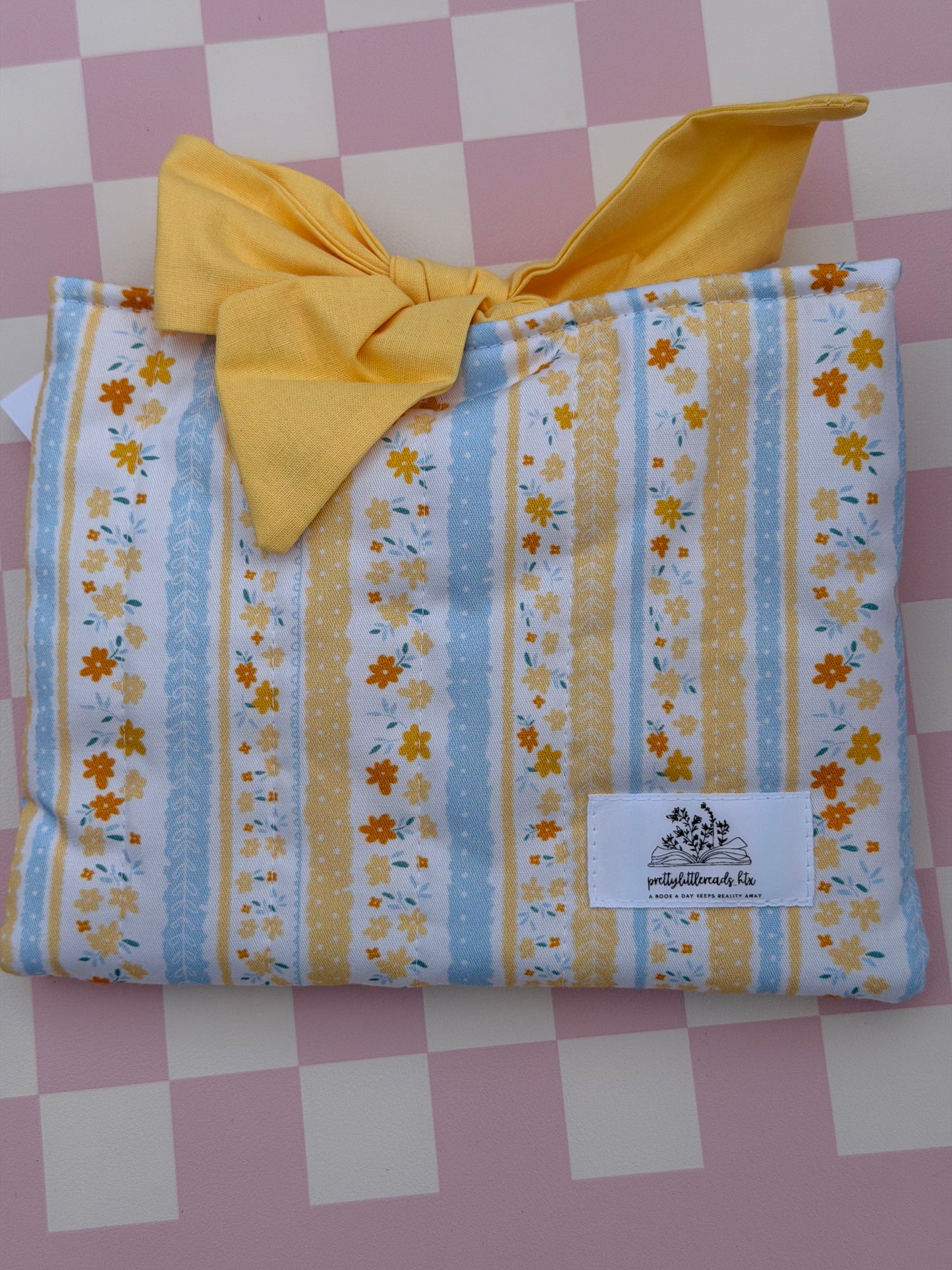 Yellow Floral Kindle Sleeve