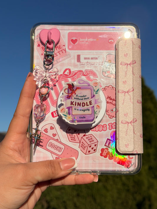 A Reader Without Their Kindle Is A Tragedy E-Reader/Phone Grip