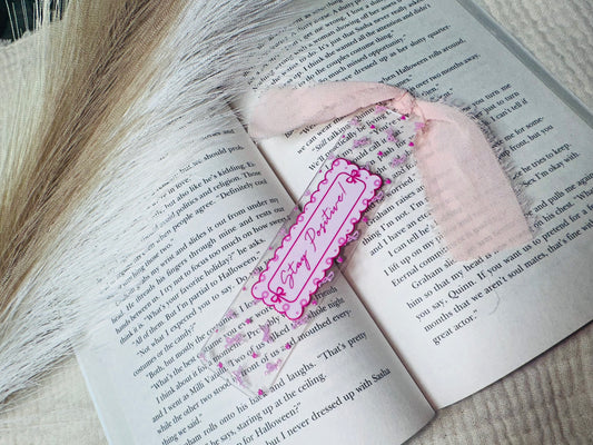 Stay Positive Bookmark