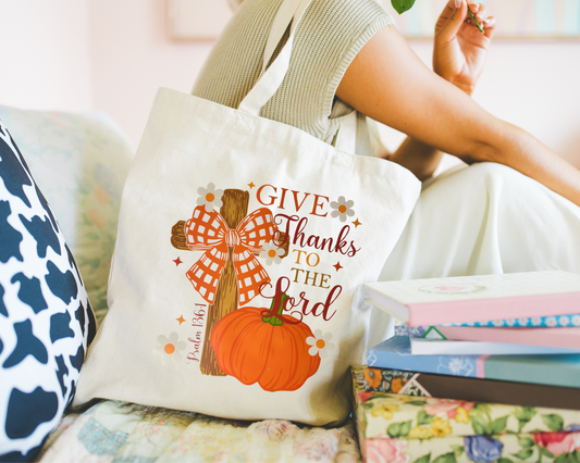 Give Thanks To The Lord Tote
