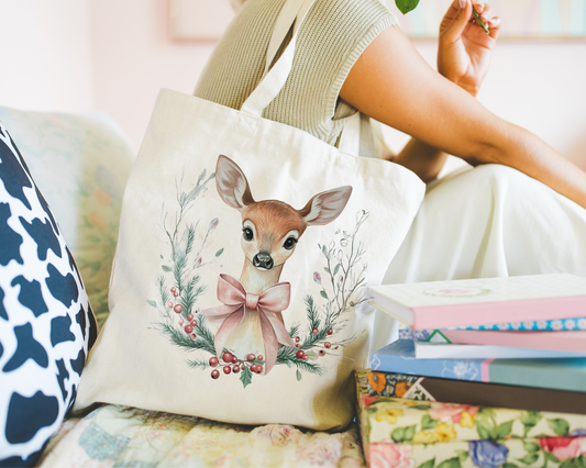 Reindeer Tote Bag