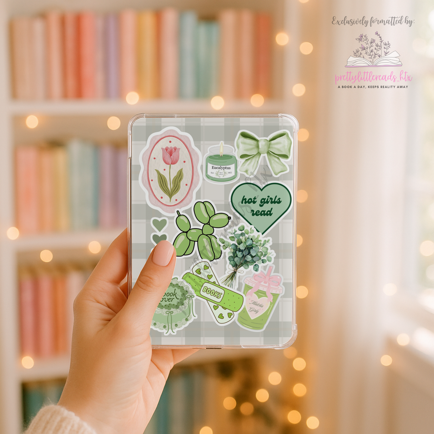 Green Lover Kindle Insert