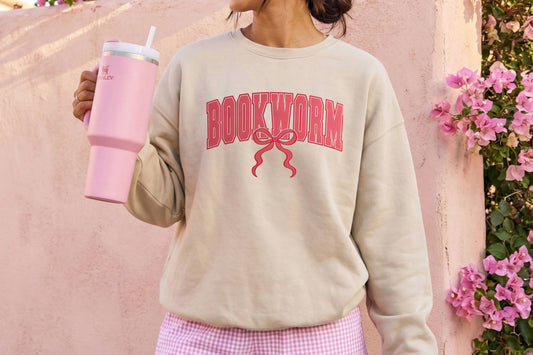 Bookworm Coquette Sweatshirt