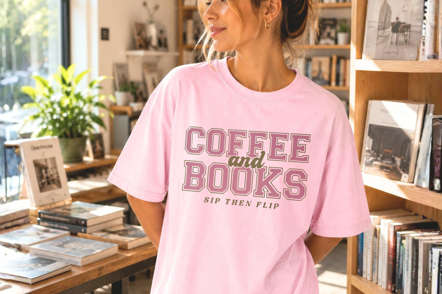 Coffee & Books T-Shirt