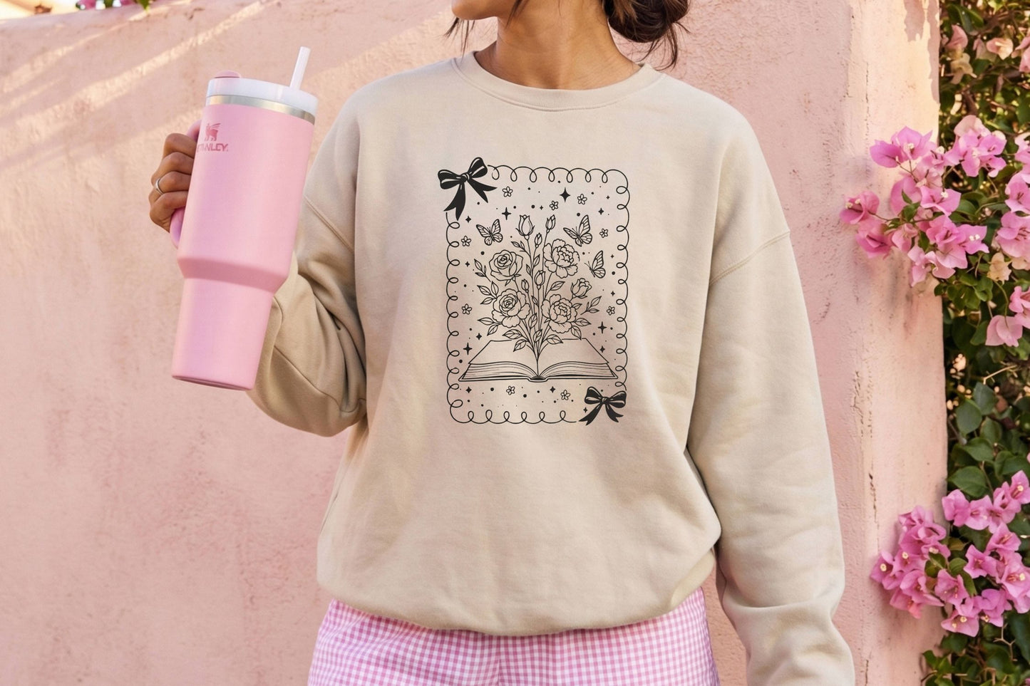 Blossom in Books Sweatshirt