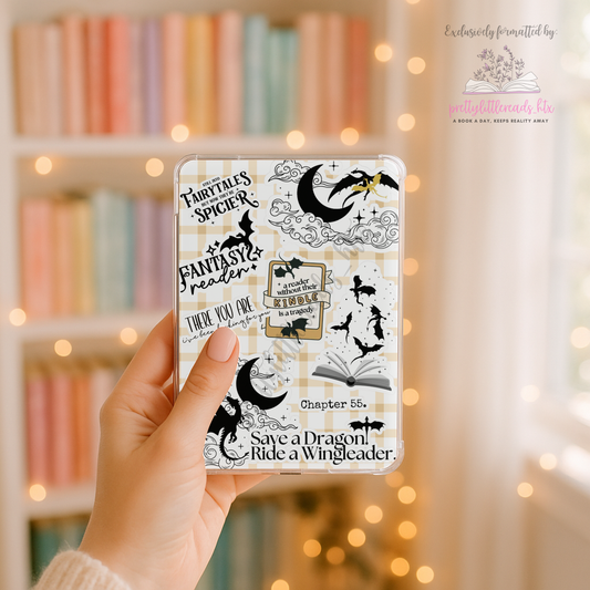 Fantasy Reader Kindle Insert