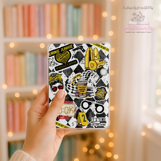 True Crime Girly Kindle Insert
