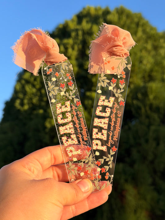 Peace Bookmark