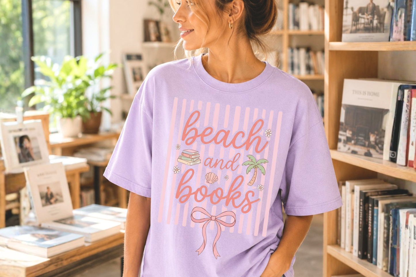 Beach and Books T-Shirt