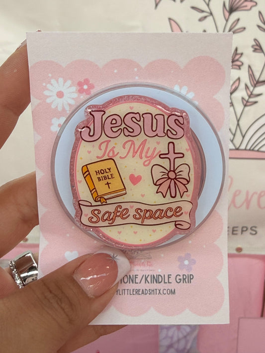 Jesus is my Safe Space Magnetic Grip