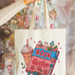 Book Girlie Tote Bag