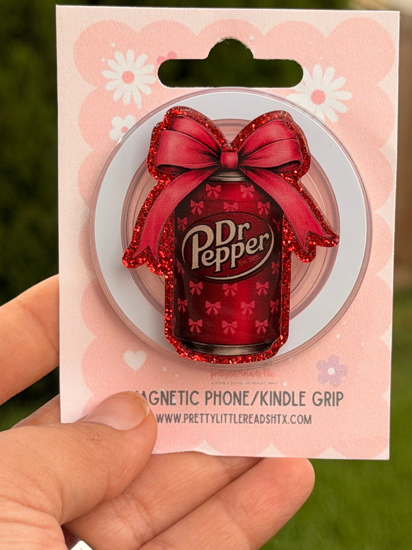 Dr. Pepper Coquette E-Reader/Phone Grip