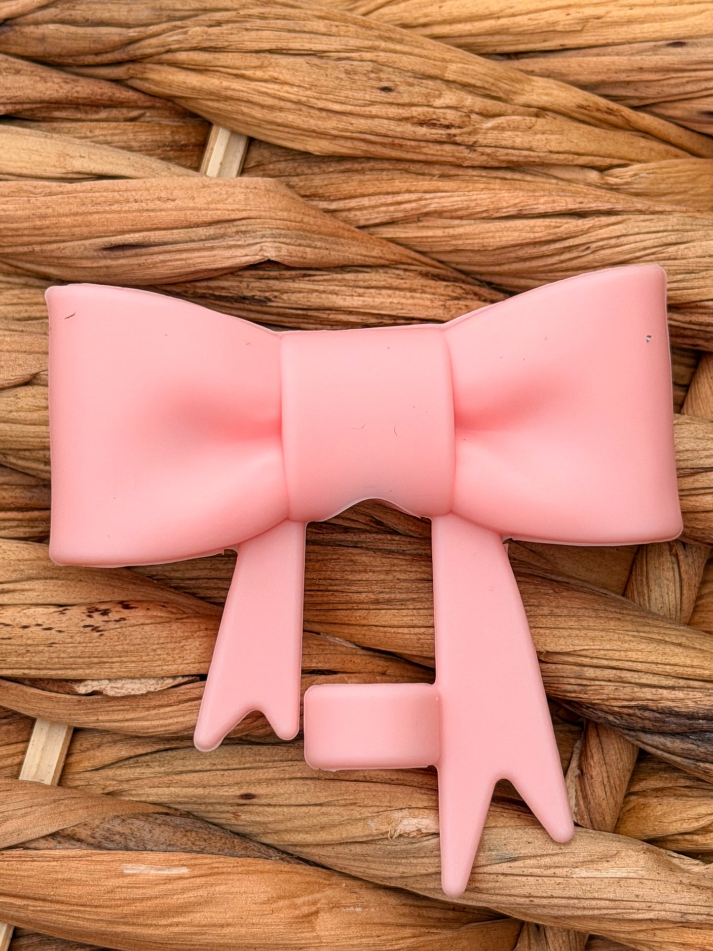 Pink Straw Topper