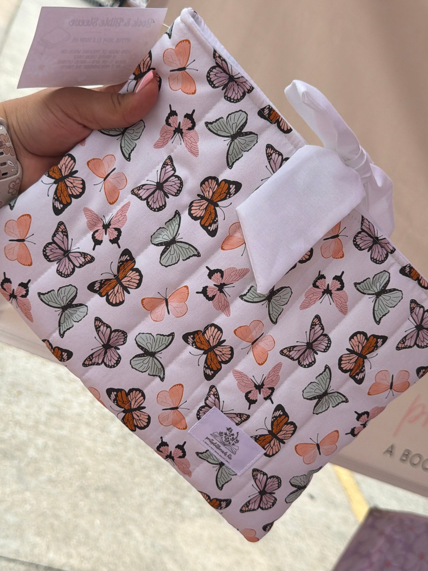 Butterflies Book/Bible Sleeve