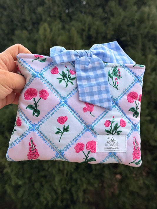 Pink and Blue Kindle Sleeve