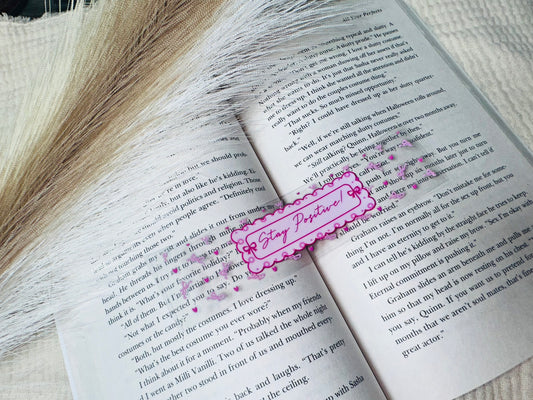 Stay Positive Bookmark