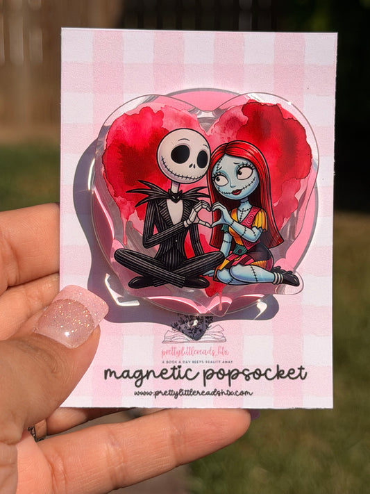 Jack & Sally Magnetic Popsocket