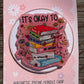 It's okay book stack E-Reader/Phone Grip