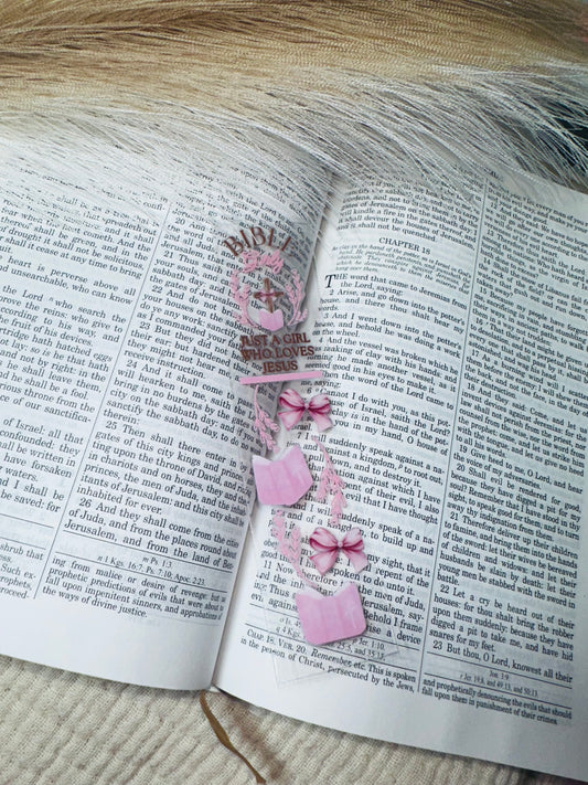 Bible Girly Bookmark