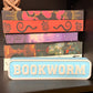 Bookworm 3D Printed Bookshelf Sign