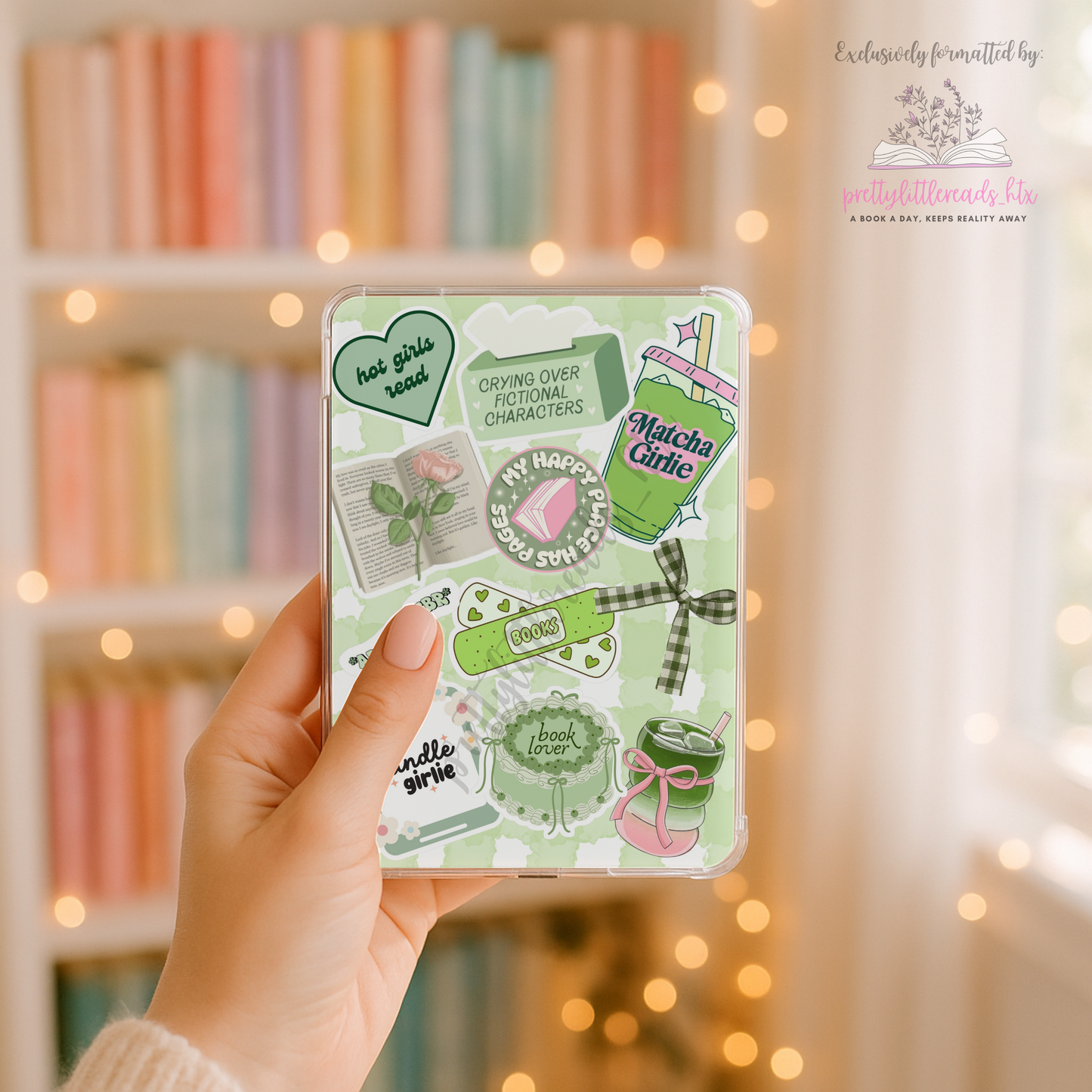 Matcha Girlie Kindle Insert