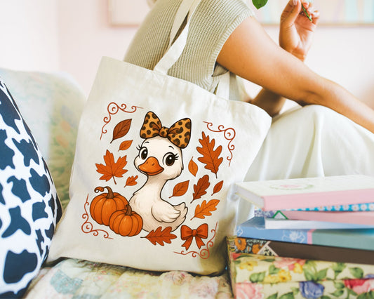 Goose Pumpkin Tote
