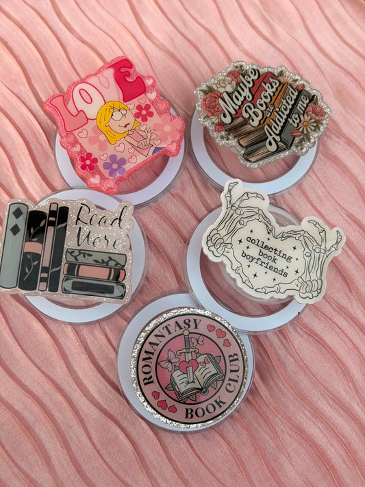 Made to Order E-Reader/Phone Grip or Keychain