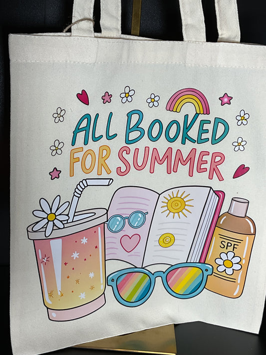 All Booked For The Summer Tote