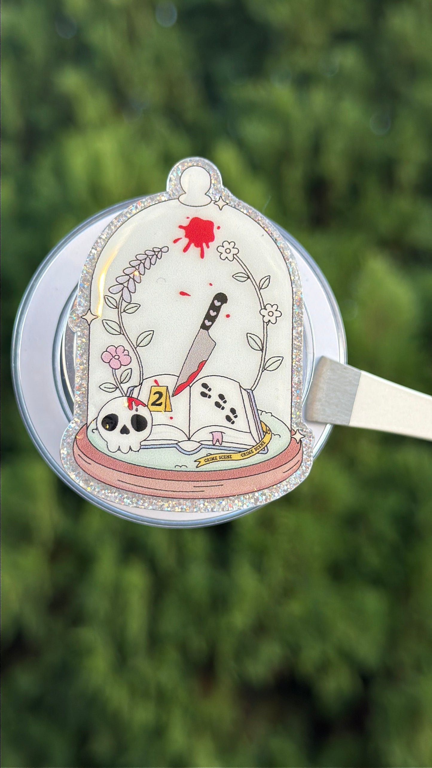 Thriller Lover Magnetic/Adhesive E-Reader/Phone Grip