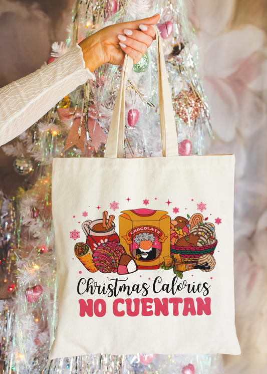 Christmas Calories Tote Bag