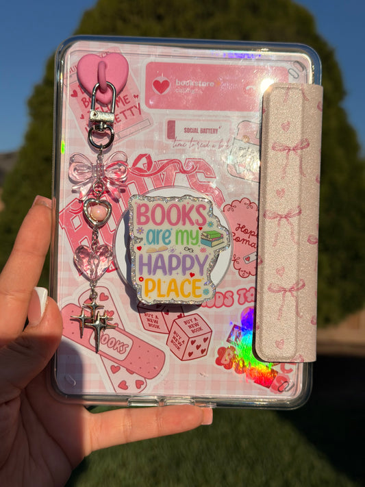 Books Are My Happy Place E-Reader/Phone Grip