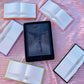Kindle Stand 3D Printed Bookshelf Sign