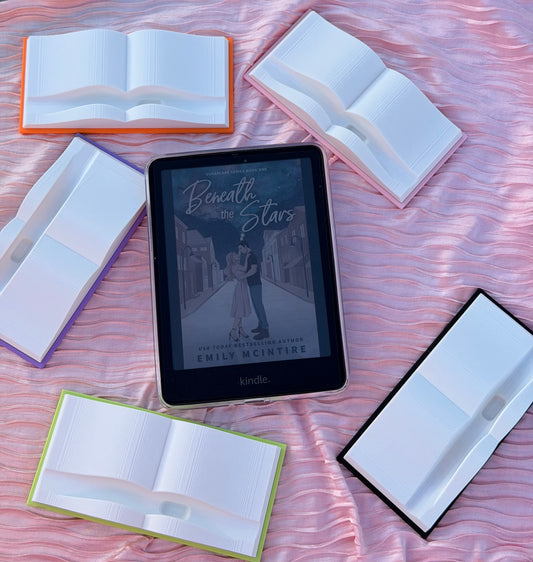 Kindle Stand 3D Printed Bookshelf Sign