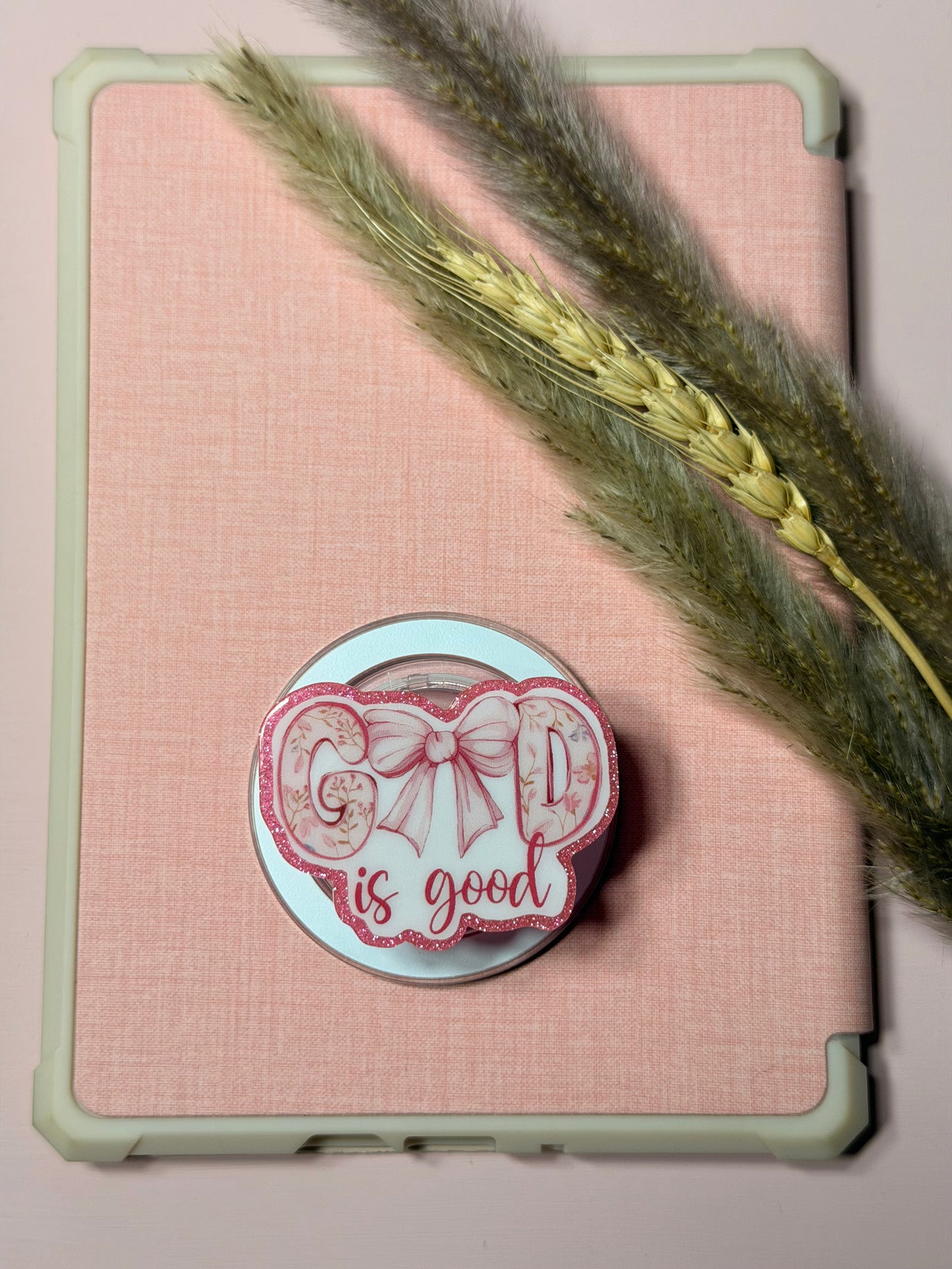 God is Good Magnetic E-Reader/Phone Grip