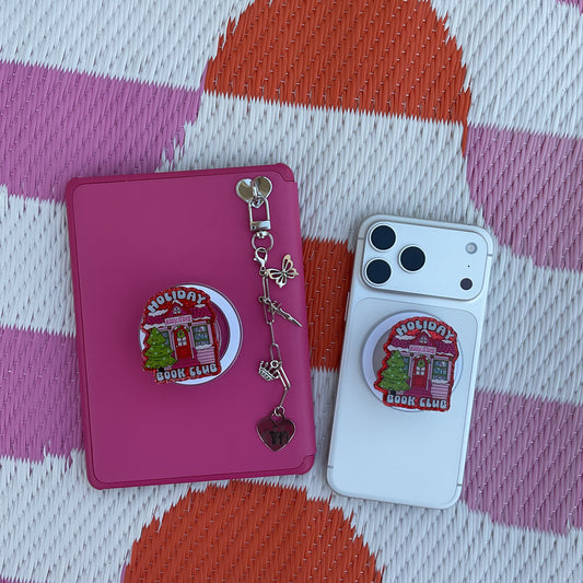 Holiday Book Club Magnetic E-Reader/Phone Grip